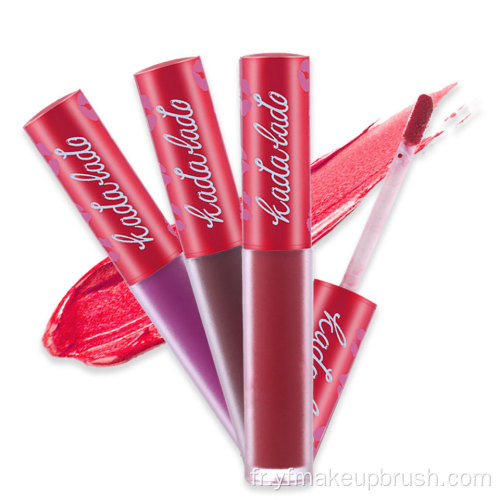 Rouge à lèvres liquide mat longue étanche de 41 couleurs